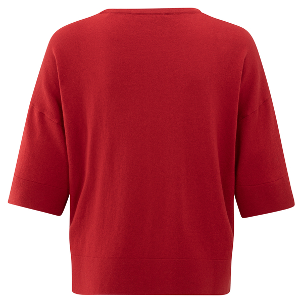 Yaya Oversized fijngebreid T-shirt