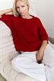Yaya Oversized fijngebreid T-shirt