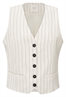 Yaya Pinstripe gilet