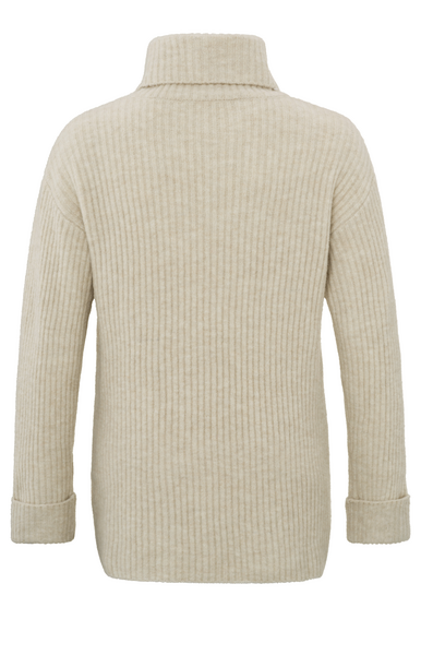 Yaya Rib stirch turtleneck sweater