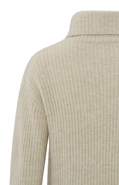 Yaya Rib stirch turtleneck sweater