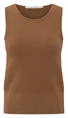 Yaya Ribbed fitted tank top