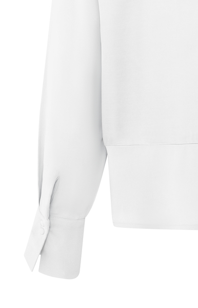 Yaya Satijnen gemixte blouse