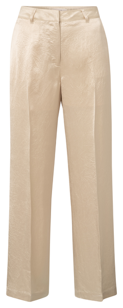 Yaya Satin wide-leg trousers
