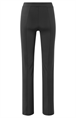Yaya Scuba flared legging with slit