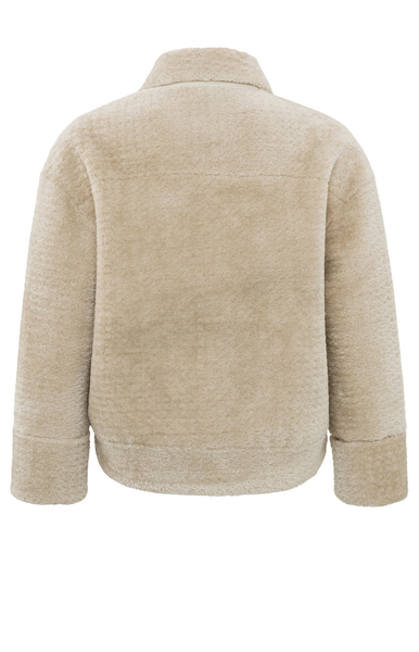 Yaya Short teddy jacket