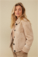 Yaya Short teddy jacket