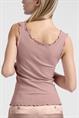 Yaya Singlet with frilled seams
