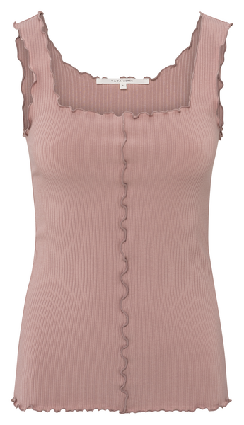 Yaya Singlet with frilled seams
