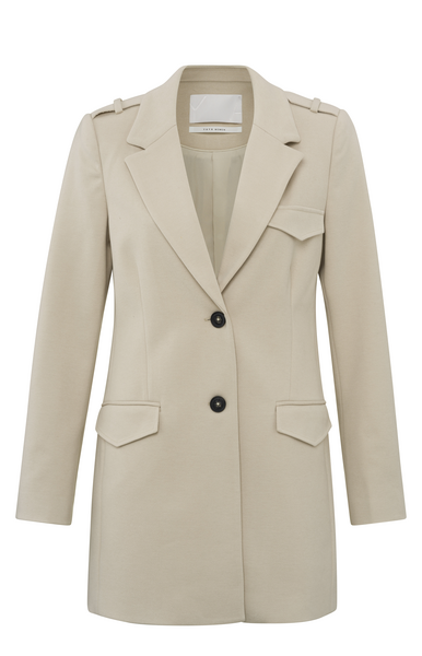 Yaya Soft woven blazer