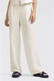 Yaya Striped linen-blend trousers