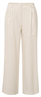 Yaya Striped linen-blend trousers