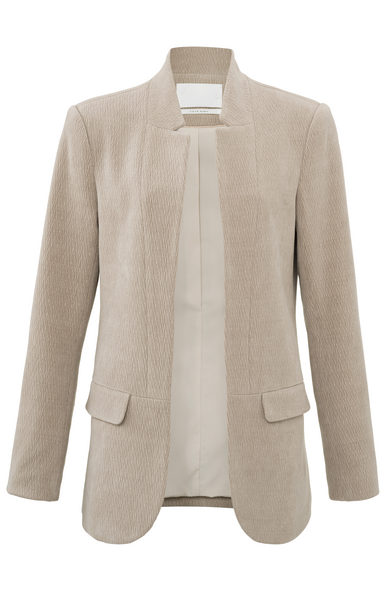 Yaya Structured velours loose fit b