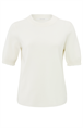 Yaya Sweater with fur detail