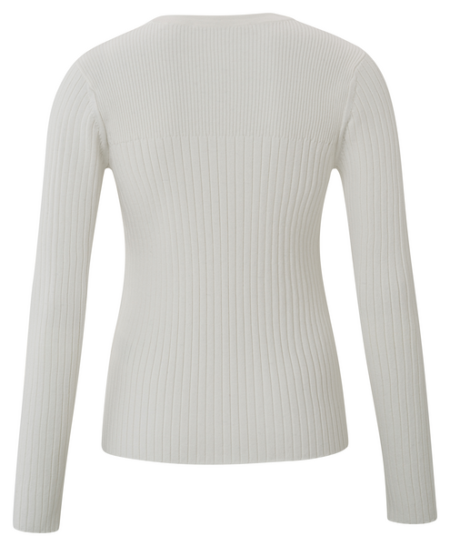 Yaya Sweater with removable collar