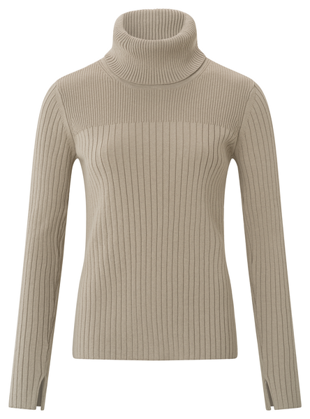 Yaya Sweater with removable collar