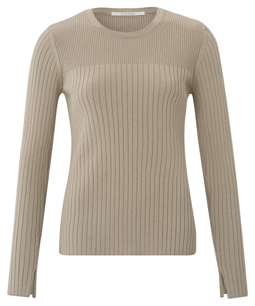 Yaya Sweater with removable collar