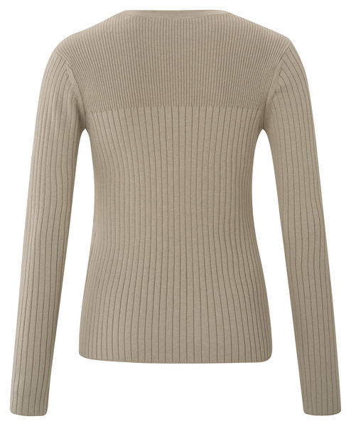Yaya Sweater with removable collar