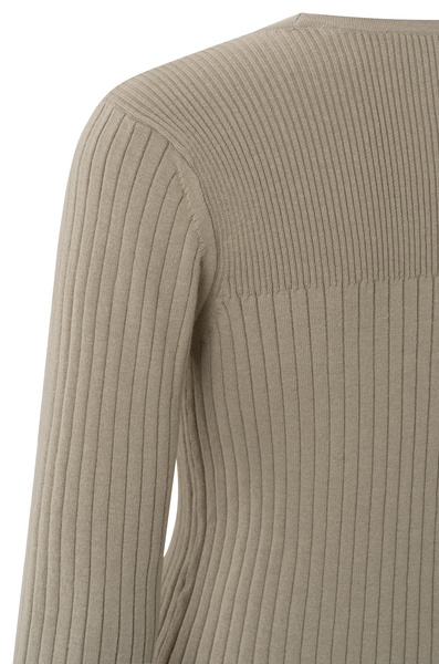 Yaya Sweater with removable collar