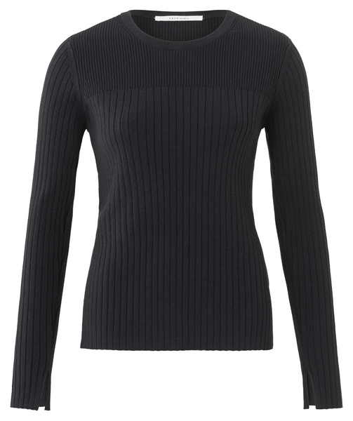 Yaya Sweater with removable collar