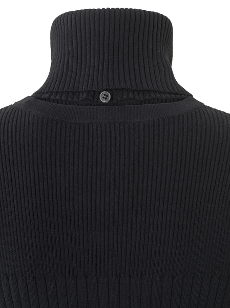 Yaya Sweater with removable collar