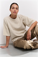Yaya Sweater with ribbed sleeves