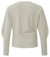 Yaya Sweatshirt with pleated detail