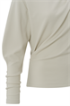 Yaya Sweatshirt with pleated detail
