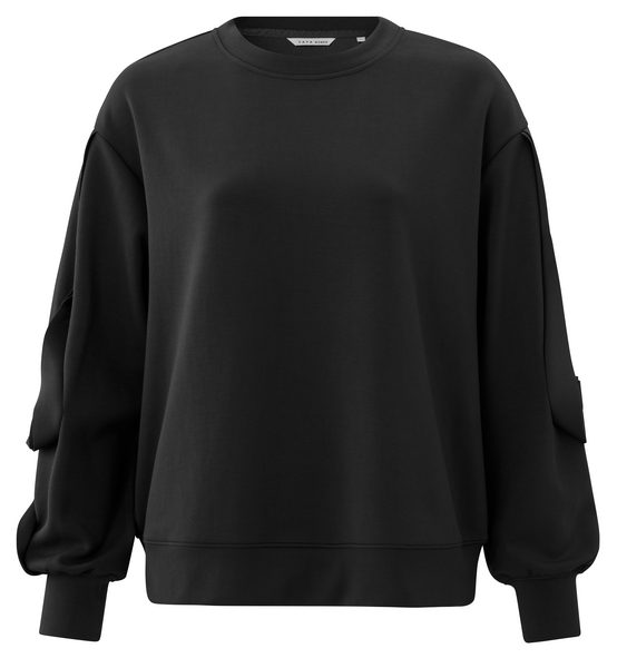 Yaya Sweatshirt with ruffle