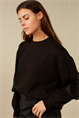 Yaya Sweatshirt with ruffle