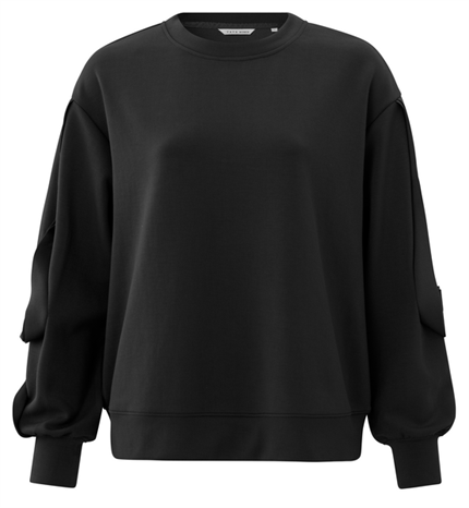 Yaya Sweatshirt with ruffle