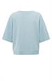 Yaya T-shirt met gem?leerde textuur