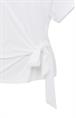 Yaya T-shirt met knoopdetail