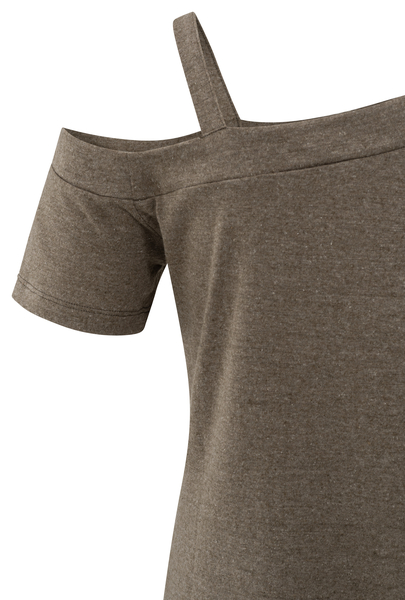 Yaya T-shirt met schouderbandje