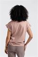 Yaya T-shirt with rolled-up sleeves
