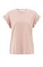 Yaya T-shirt with rolled-up sleeves