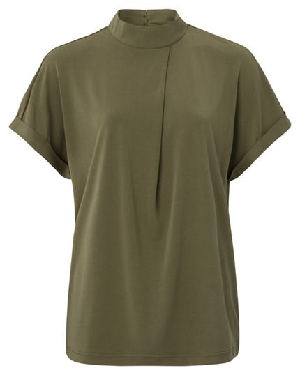 Yaya Top with pleat