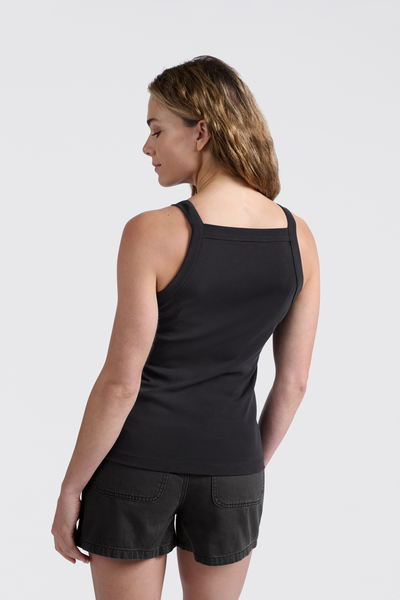 Yaya Top with straight neckline