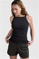 Yaya Top with straight neckline