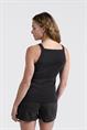 Yaya Top with straight neckline