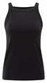 Yaya Top with straight neckline