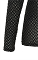 Yaya Velvet print mesh top