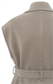 Yaya Wool mix sleeveless jacket wi