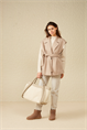 Yaya Wool mix sleeveless jacket wi