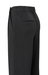 Yaya Woven wide leg trousers with p