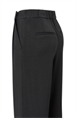 Yaya Woven wide leg trousers with p