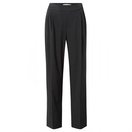 Yaya Woven wide leg trousers with p