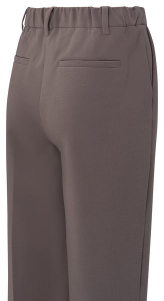 Yaya Woven wide leg trousers with s
