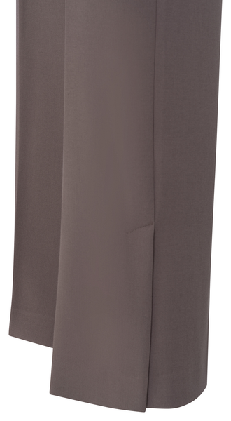Yaya Woven wide leg trousers with s