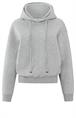 Yaya Zachte hoodie met koorddetails